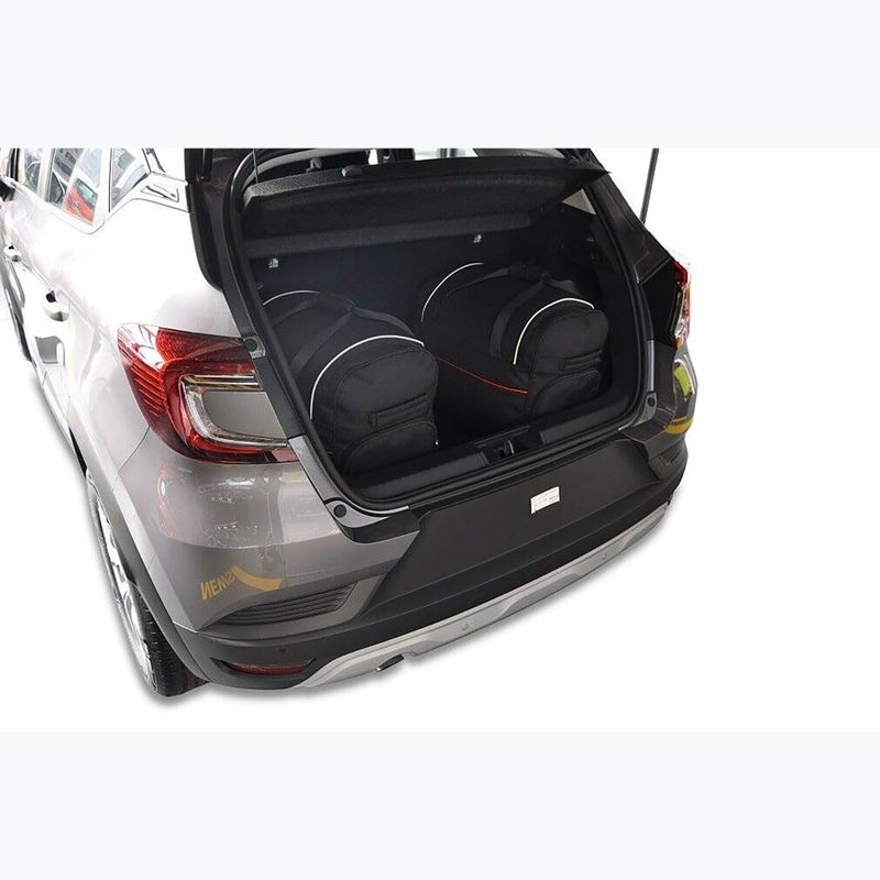 Sada tašek do zavazadlového prostoru  KJUST Renault Captur 2019+ 3 ks black  12