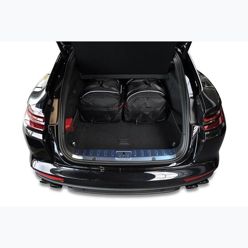 Sada tašek do zavazadlového prostoru  KJUST Porsche Panamera St 2017+ 4 ks black  14