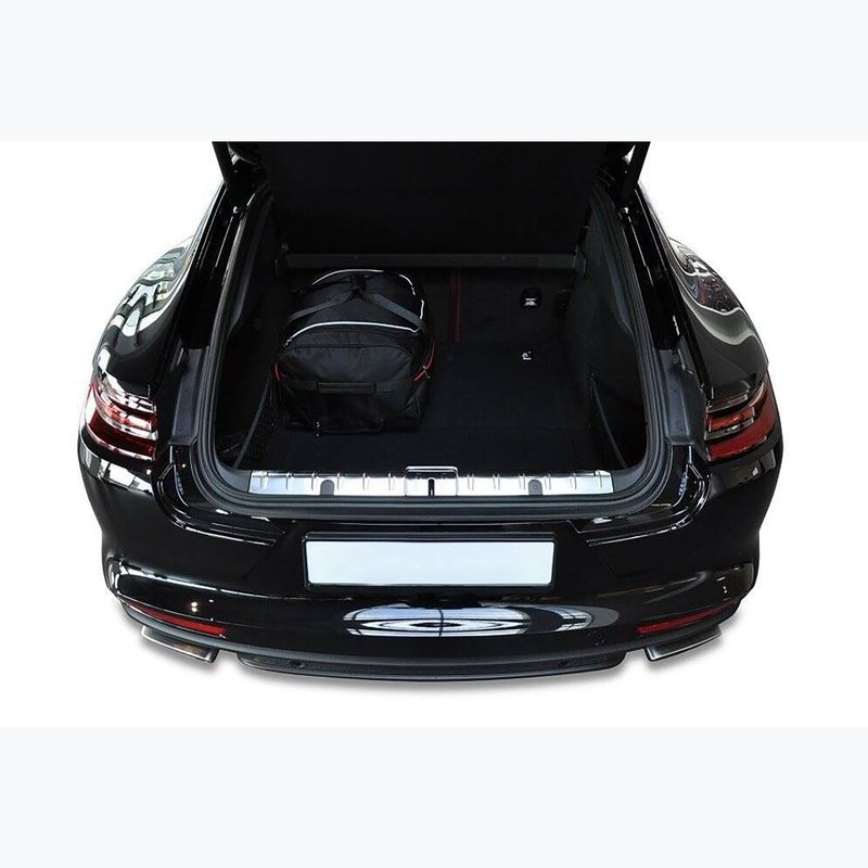 Sada tašek do zavazadlového prostoru  KJUST Porsche Panamera E-Hybrid 2016+ 4 ks black  14