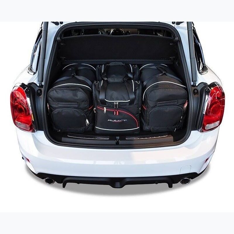 Sada tašek do zavazadlového prostoru KJUST Mini Countryman Plug-In Hybrid 2017-2023  4 ks black 12