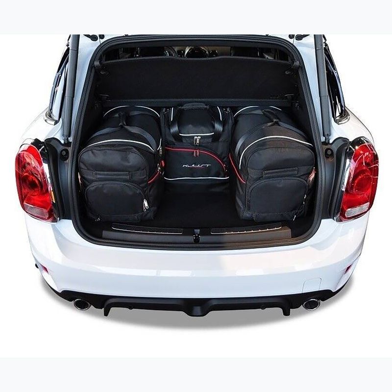 Sada tašek do zavazadlového prostoru KJUST Mini Countryman Plug-In Hybrid 2017-2023  4 ks black 13