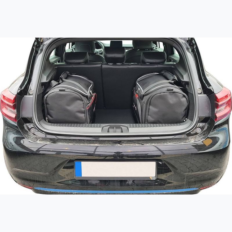 Sada tašek do zavazadlového prostoru  KJUST Renault Clio Hybrid 2020+ 3 ks black  9