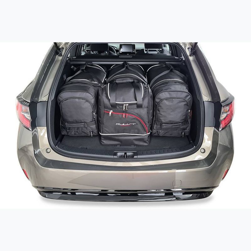 Sada tašek do zavazadlového prostoru  KJUST Toyota Corolla Touring Sports 2019+ 4 ks black  15