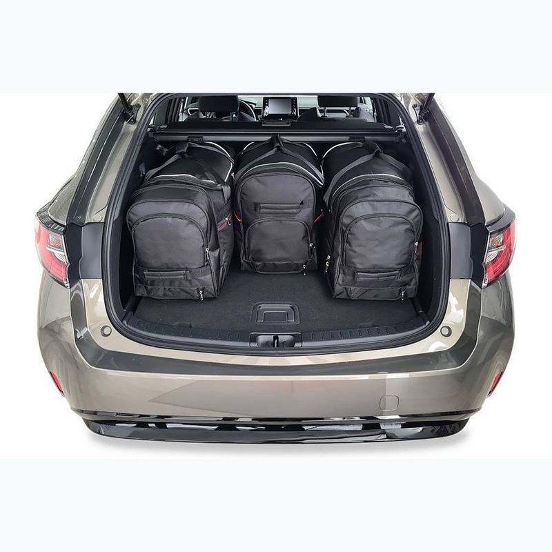 Sada tašek do zavazadlového prostoru  KJUST Toyota Corolla Touring Sports 2019+ 4 ks black  16