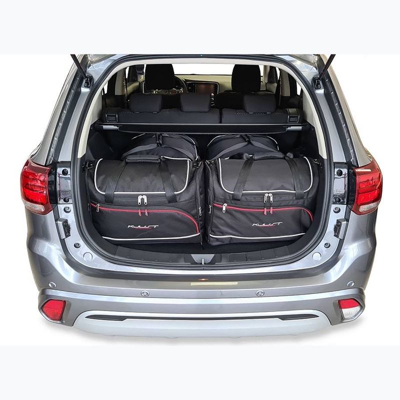 Sada tašek do zavazadlového prostoru KJUST Mitsubishi Outlander Phev 2014-2022 4 ks black 11