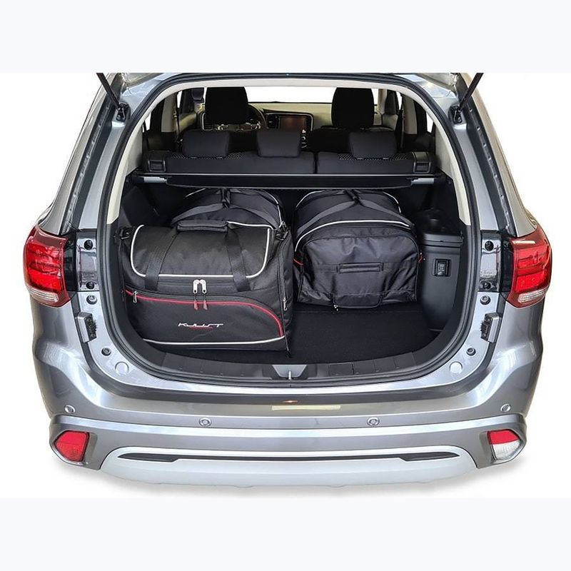 Sada tašek do zavazadlového prostoru KJUST Mitsubishi Outlander Phev 2014-2022 4 ks black 12