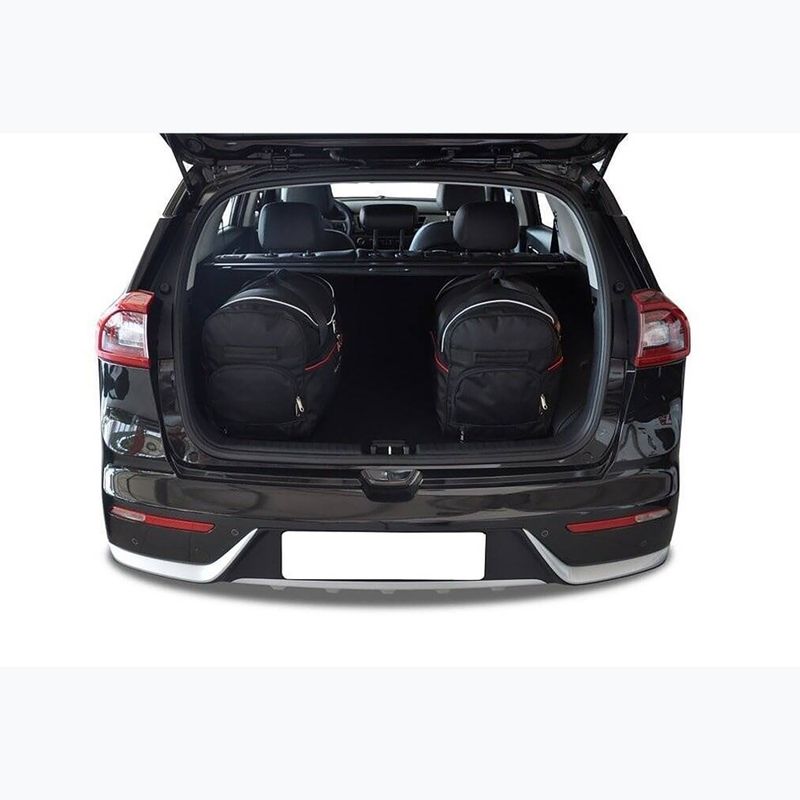 Sada tašek do zavazadlového prostoru KJUST Kia E-Niro 2020+ 3 ks black 12