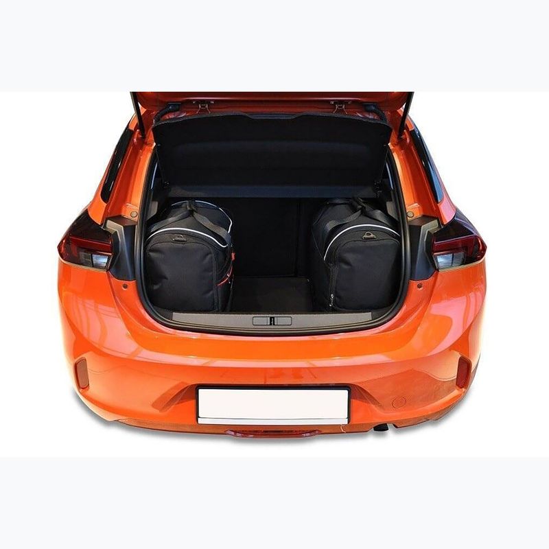 Sada tašek do zavazadlového prostoru KJUST Opel Corsa-E 2019+ 3 ks black 10