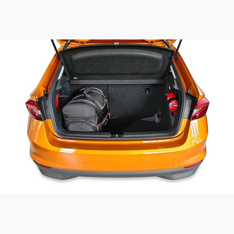 Sada tašek do zavazadlového prostoru  KJUST Skoda Fabia Hatchback 2021+ 3 ks black  14