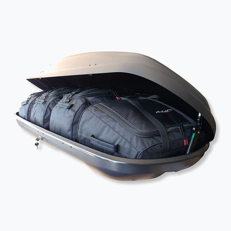 KJUST Interpack Traxer 5.6 sada střešních boxů 4 ks černá 2