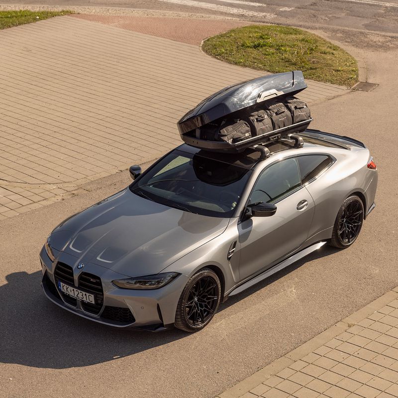 KJUST Interpack Tornado 6.6 sada střešních boxů 4 ks černá 28