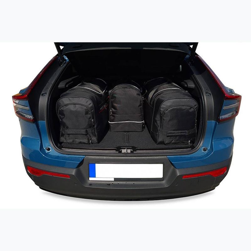 Sada tašek do zavazadlového prostoru KJUST Volvo C40 Ev 2021+ 4 ks black 19