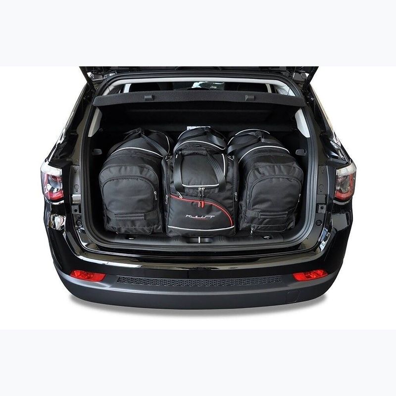 Sada tašek do zavazadlového prostoru KJUST Jeep Compass Phev 2020+ 4 ks black 17