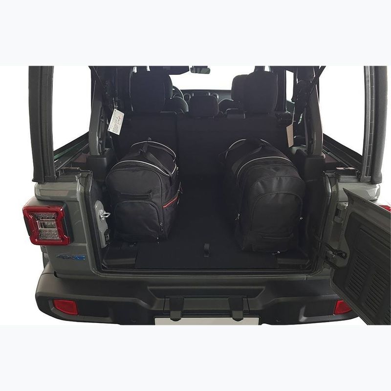 Sada tašek do zavazadlového prostoru KJUST Jeep Wrangler Phev 2021+ 4 ks black 18