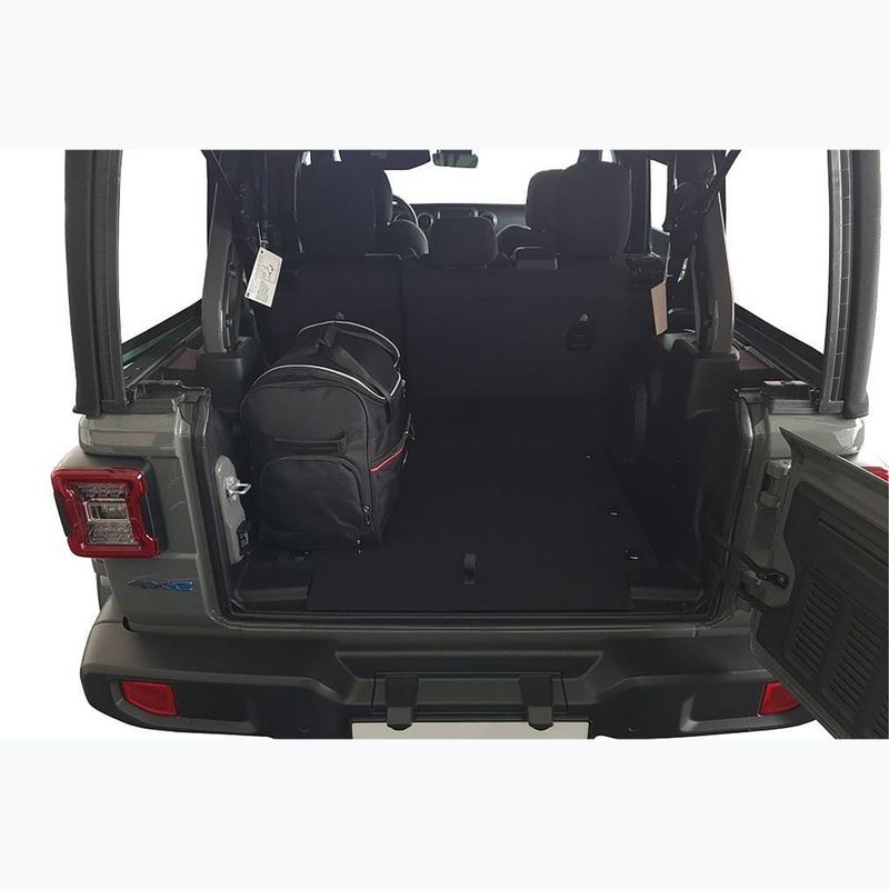 Sada tašek do zavazadlového prostoru KJUST Jeep Wrangler Phev 2021+ 4 ks black 19