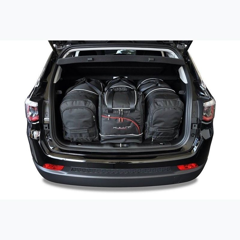 Sada tašek do zavazadlového prostoru KJUST Jeep Compass Phev 2020+ 4 ks black 15
