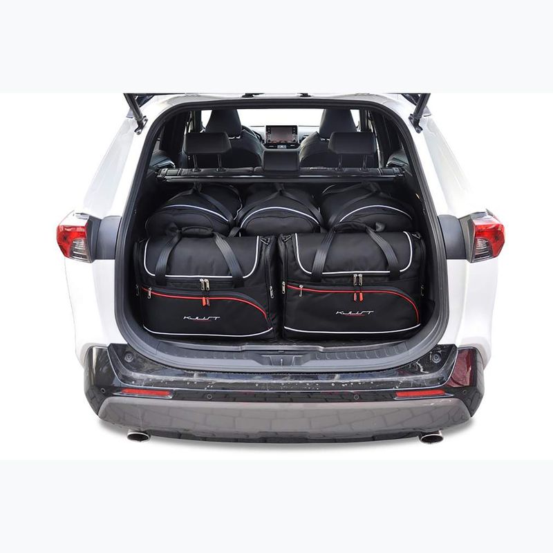 Sada tašek do zavazadlového prostoru KJUST Toyota Rav4 Phev 2021+ 5 ks black 16