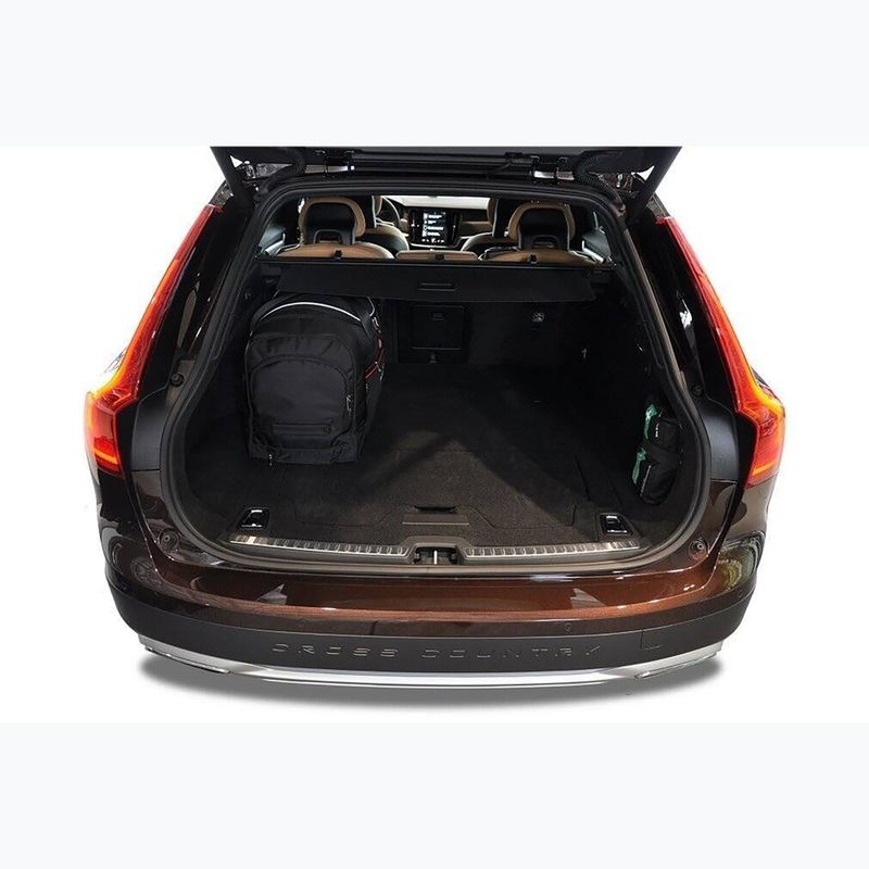 Sada tašek do zavazadlového prostoru KJUST Volvo V90 PHEV 2016+ 5 ks black 15