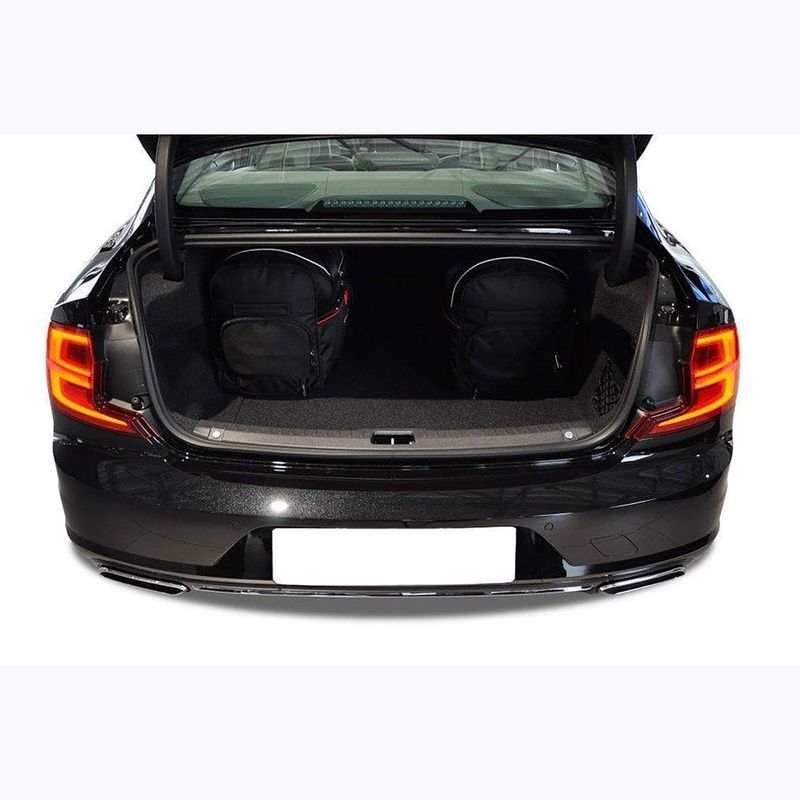 Sada tašek do zavazadlového prostoru KJUST Volvo S90 PHEV 2019+ 5 ks black 19