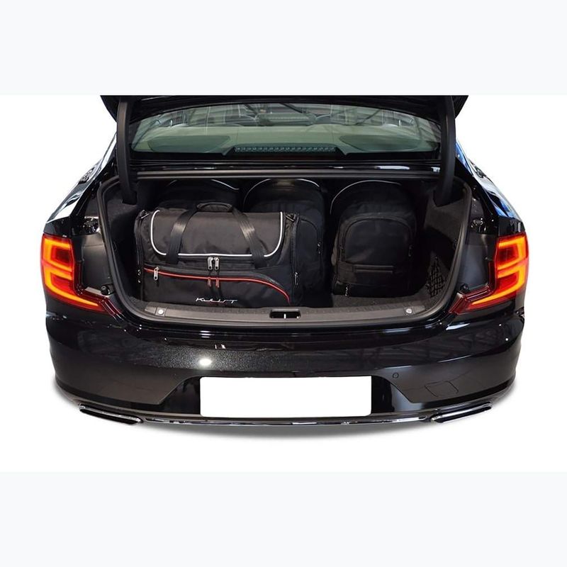Sada tašek do zavazadlového prostoru KJUST Volvo S90 PHEV 2019+ 5 ks black 17