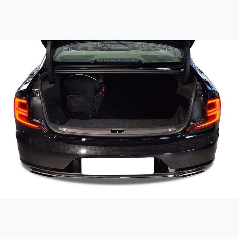 Sada tašek do zavazadlového prostoru KJUST Volvo S90 HEV 2016+ 5 ks black 19