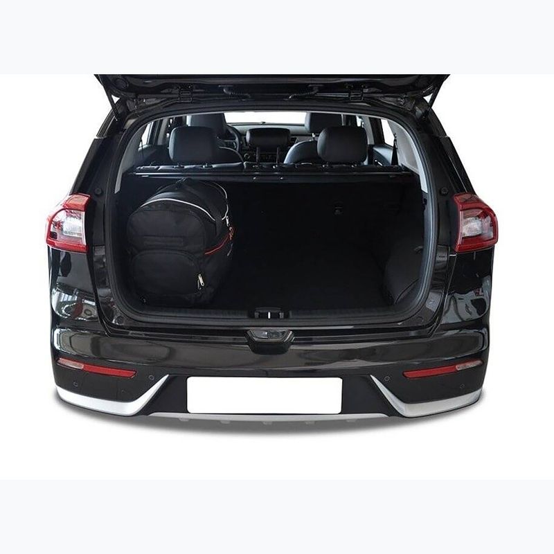 Sada tašek do zavazadlového prostoru KJUST Kia Niro Phev 2017-2022 3 ks black 12
