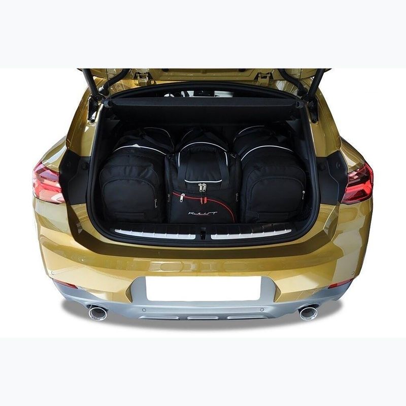 Sada tašek do zavazadlového prostoru KJUST BMW X2 Phev 2020+ 4 ks black 14