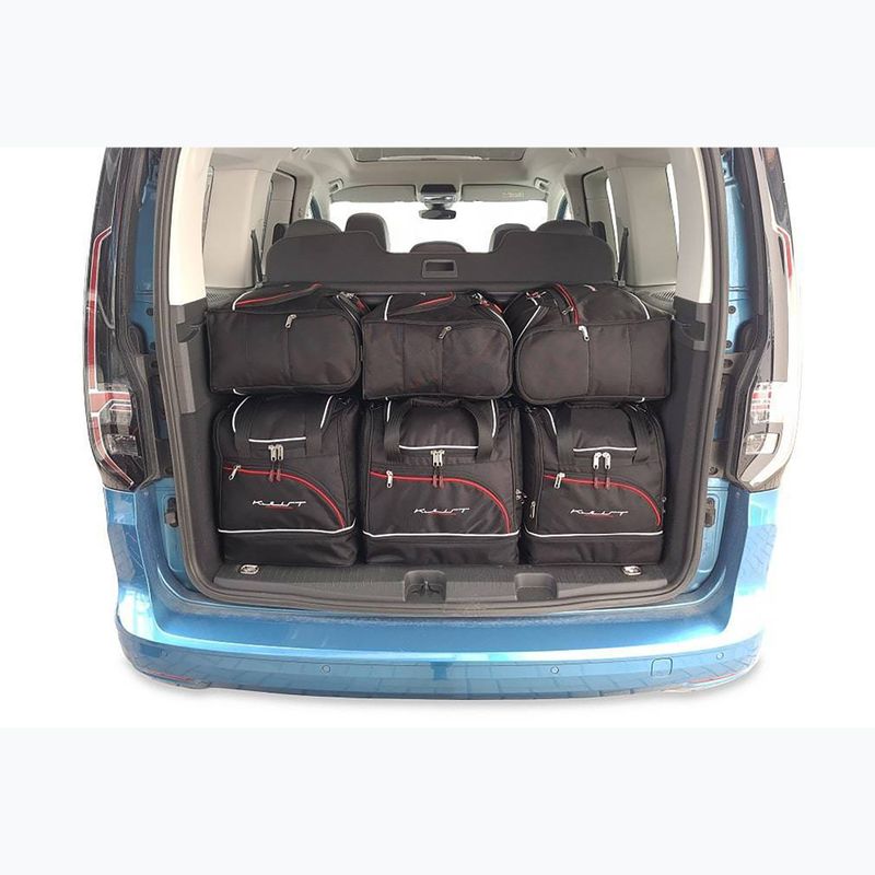 Sada tašek do zavazadlového prostoru KJUST Volkswagen Caddy 2021+ 9 ks black 15