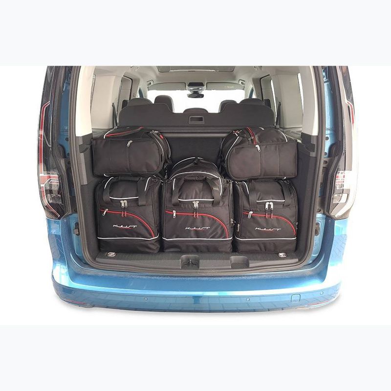 Sada tašek do zavazadlového prostoru KJUST Volkswagen Caddy 2021+ 9 ks black 16