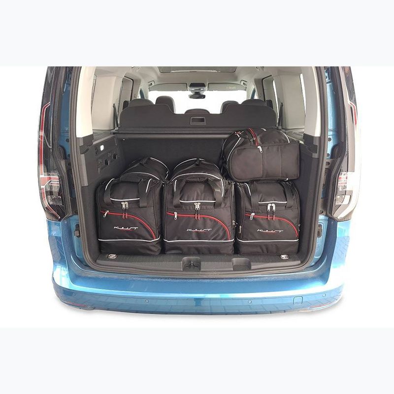 Sada tašek do zavazadlového prostoru KJUST Volkswagen Caddy 2021+ 9 ks black 17