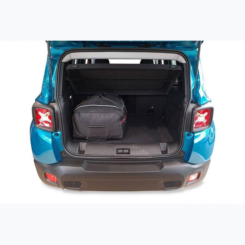 Sada tašek do zavazadlového prostoru KJUST Jeep Renegade Phev 2020+ 2 ks black 9