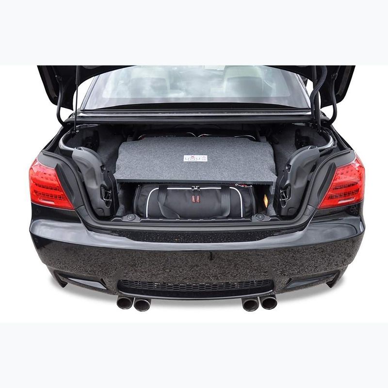 Sada tašek do zavazadlového prostoru KJUST BMW 3 Cabrio 2006-2013 3 ks black 13