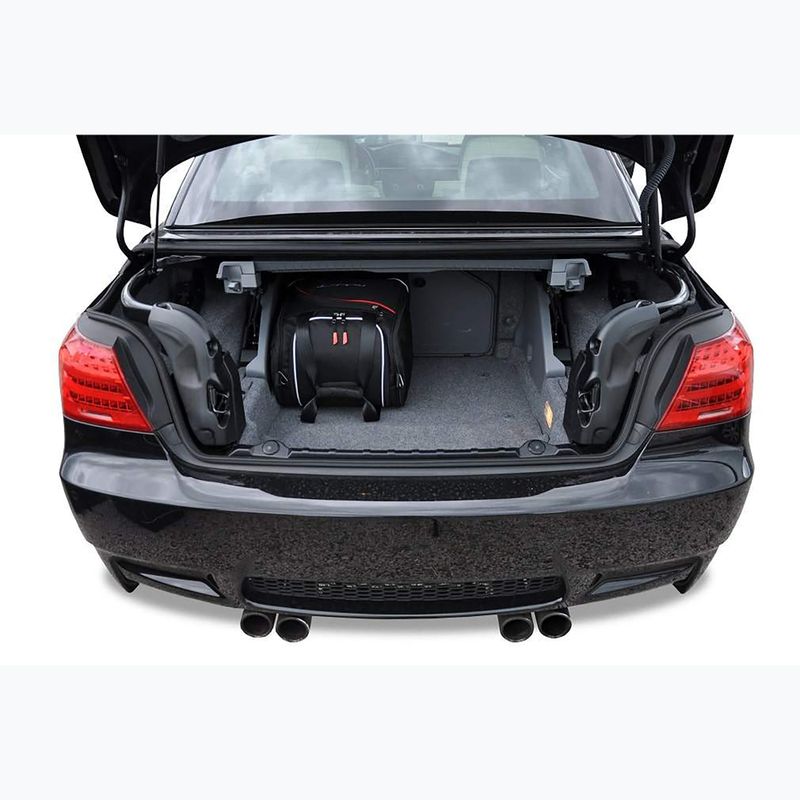 Sada tašek do zavazadlového prostoru KJUST BMW 3 Cabrio 2006-2013 3 ks black 15