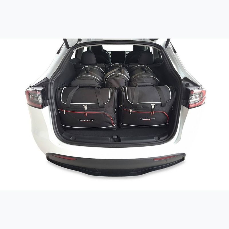 Sada tašek do zavazadlového prostoru  KJUST Tesla Model Y 2020-2022 7 ks black  17