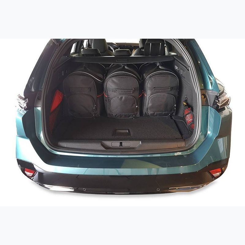 Sada tašek do zavazadlového prostoru  KJUST Peugeot 308 SW PHEV 2021+ 5 ks black  15