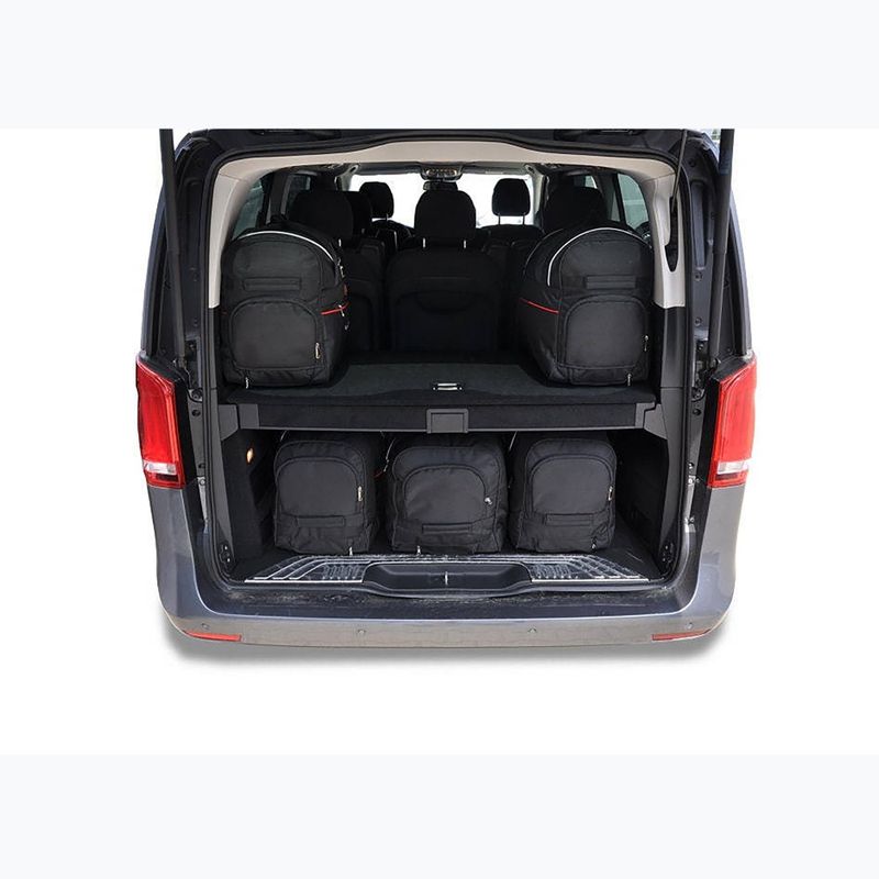 Sada tašek do zavazadlového prostoru KJUST Mercedes-Benz EQV Extra Long 2020+ 7 ks black 10