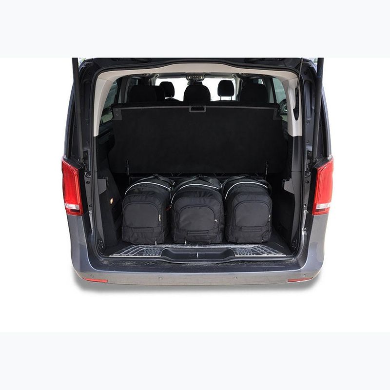 Sada tašek do zavazadlového prostoru KJUST Mercedes-Benz EQV Extra Long 2020+ 7 ks black 11