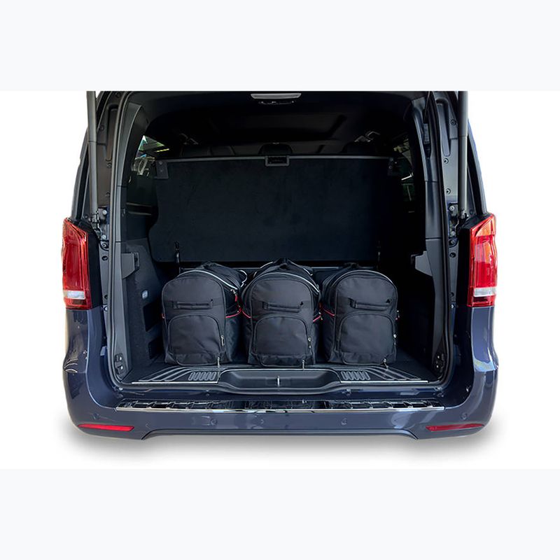 Sada tašek do zavazadlového prostoru KJUST Mercedes-Benz EQV Long 2020+ 7 ks black 13