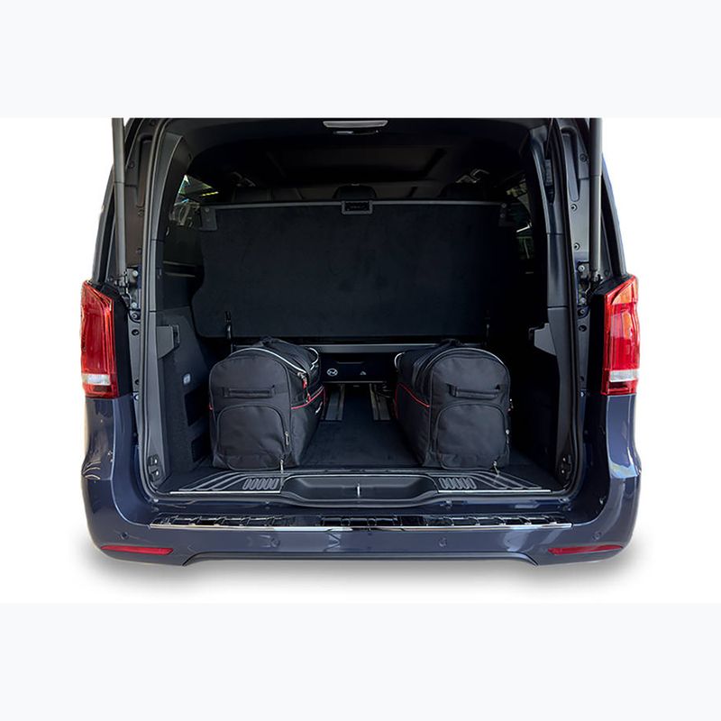 Sada tašek do zavazadlového prostoru KJUST Mercedes-Benz EQV Long 2020+ 7 ks black 15