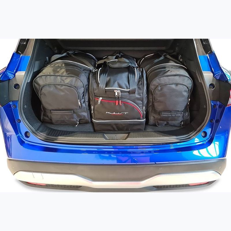 Sada tašek do zavazadlového prostoru  KJUST Nissan Qashqai HEV 2022+ 4 ks black  14
