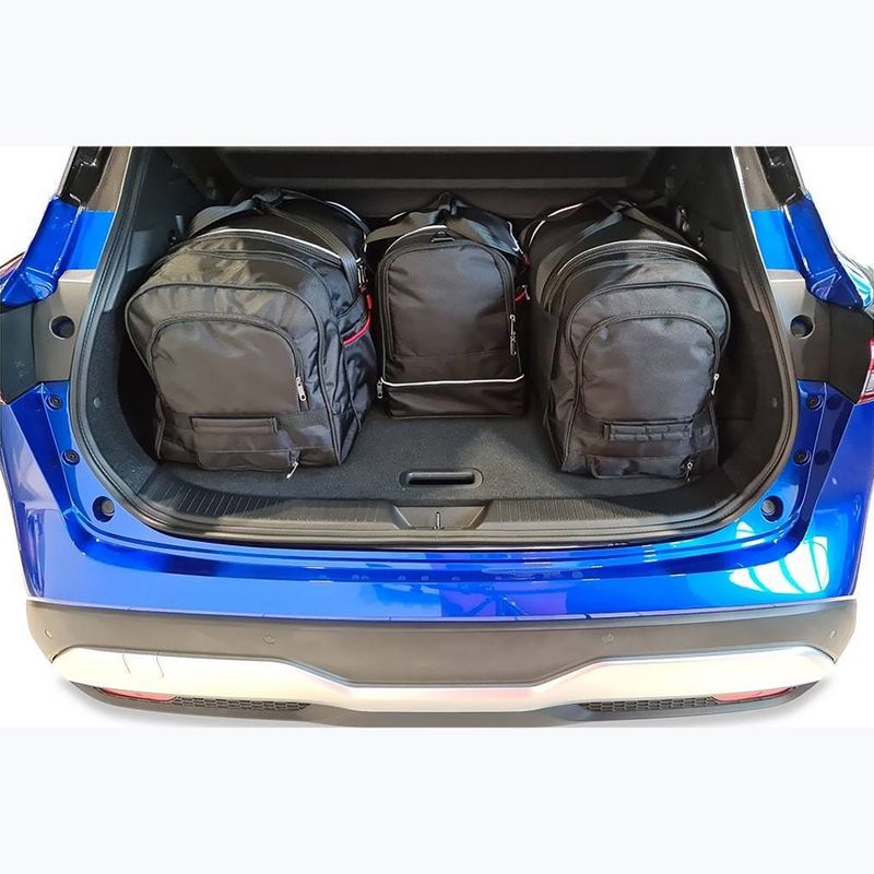Sada tašek do zavazadlového prostoru  KJUST Nissan Qashqai HEV 2022+ 4 ks black  15
