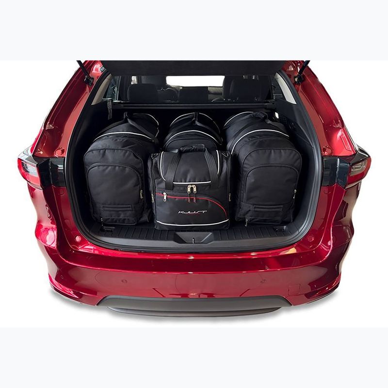 Sada tašek do zavazadlového prostoru KJUST Mazda CX-60 HEV 2022+ 4 ks black 12