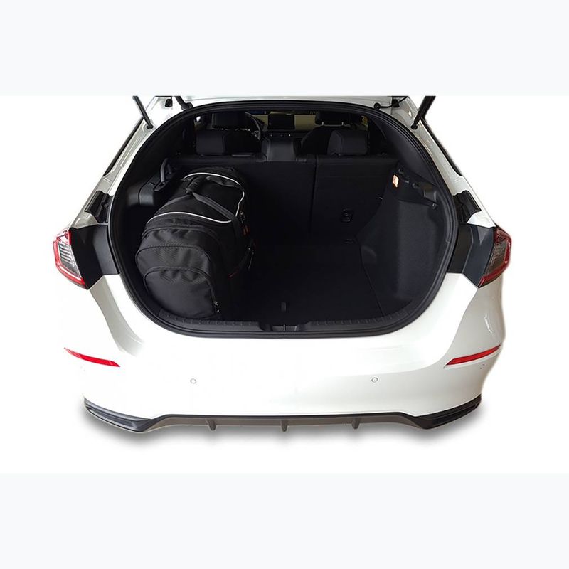 Sada tašek do zavazadlového prostoru KJUST Honda Civic Hatchback HEV 2021+ 4 ks black 17