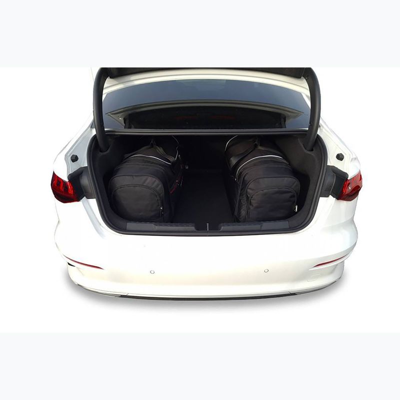 KJUST Audi A3 Limousine sada tašek do kufru 2020+ 4 ks černá 19