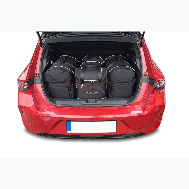 Sada tašek do zavazadlového prostoru  KJUST Opel Astra Hatchback PHEV 2021+ 4 ks black  13
