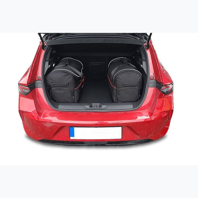 Sada tašek do zavazadlového prostoru KJUST Opel Astra Hatchback PHEV 2021+ 3 ks black 11