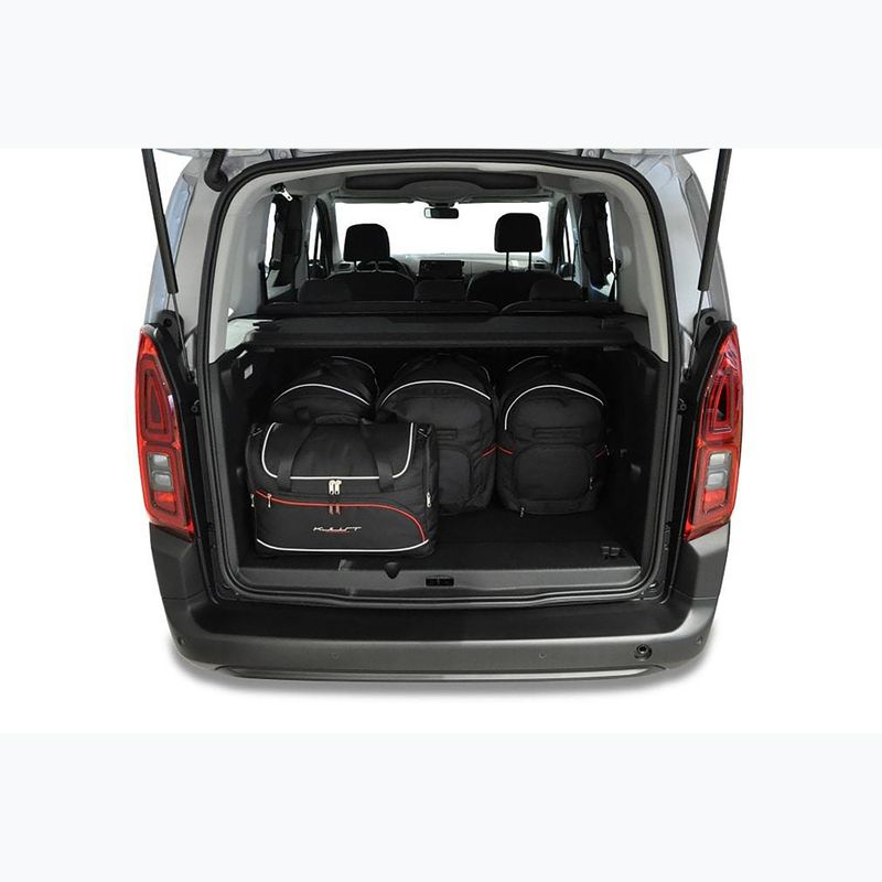 Sada tašek do zavazadlového prostoru KJUST Toyota Proace City Verso 2019+ 5 ks black 18