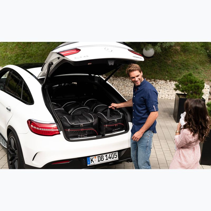 Sada tašek do zavazadlového prostoru KJUST Mercedes-Benz S 2020+ 4 ks black 17