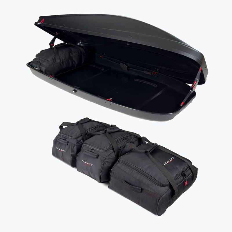 KJUST G3 Spark 480 sada střešních boxů 4 ks černá 5