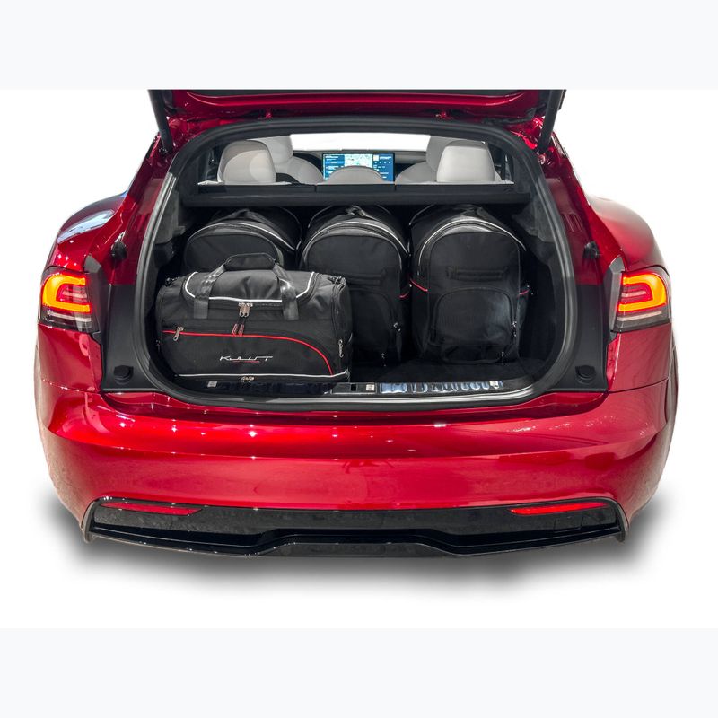 Sada tašek do zavazadlového prostoru  KJUST Tesla Model S EV 2021+ 7 ks black  16